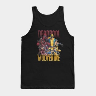 deadp00l and w0lverine vintage bootlag Tank Top